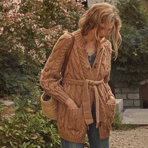 DÔEN Beech Cardigan - Size M